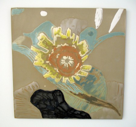 gerbera - kamenina 60x60cm